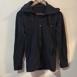 Black Zip-Up Lululemon Jacket